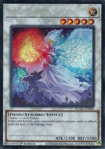 [BLGG-EN090] Armades, Keeper of Boundaries (Secret Rare)<1st>