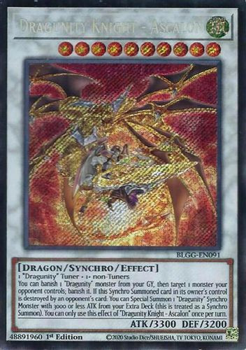 [BLGG-EN091] Dragunity Knight - Ascalon (Secret Rare)<1st>