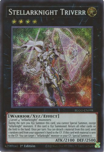 [BLGG-EN098] Stellarknight Triverr (Secret Rare)<1st>