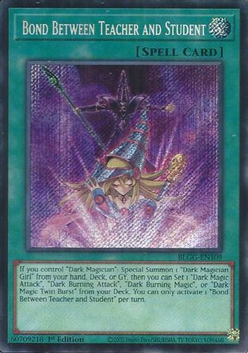 [BLGG-EN109] Bond Between Teacher and Student (Secret Rare)<1st>