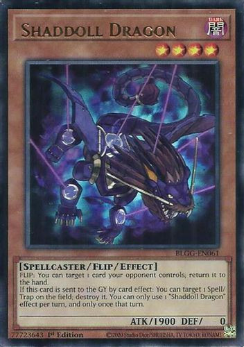 [BLGG-EN061] Shaddoll Dragon (Ultra Rare)<1st>