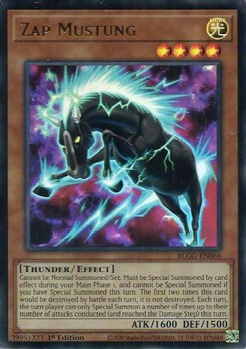 [BLGG-EN066] Zap Mustung (Ultra Rare)<1st>