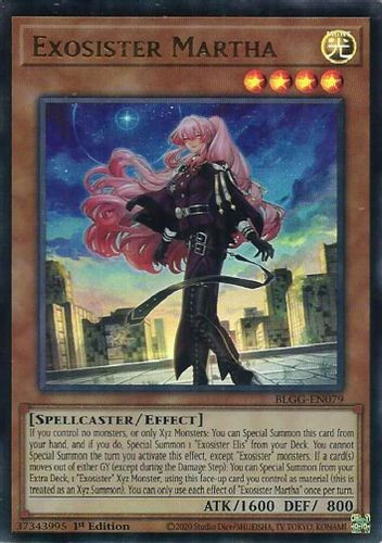 [BLGG-EN079] Exosister Martha (Ultra Rare)<1st>