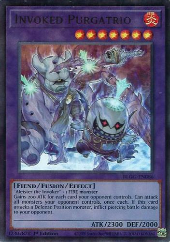 [BLGG-EN086] Invoked Purgatrio (Ultra Rare)<1st>