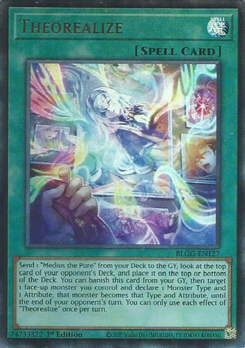 [BLGG-EN127] Theorealize (Ultra Rare)<1st>
