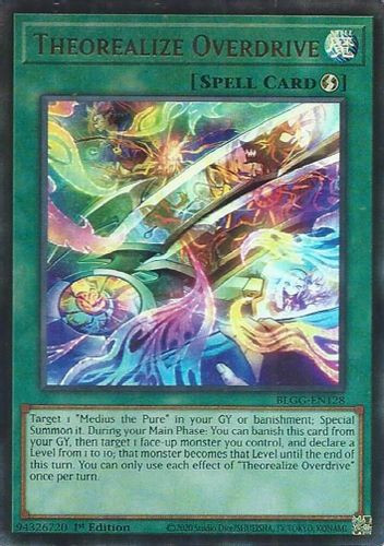 [BLGG-EN128] Theorealize Overdrive (Ultra Rare)<1st>