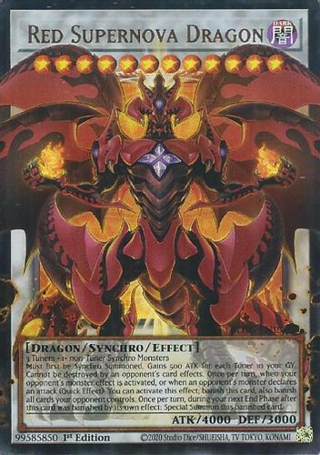 [BLGG-EN139] Red Supernova Dragon (Ultra Rare)<1st>