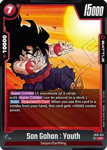 [FB10-013](UC) Son Gohan : Youth