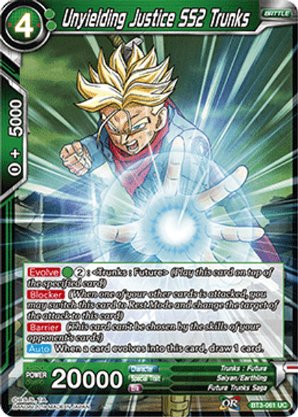 BT03-061UC Unyielding Justice SS2 Trunks