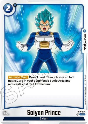 [FB10-044](C) Saiyan Prince