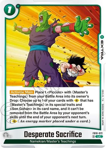 [FB10-072](UC) Desperate Sacrifice