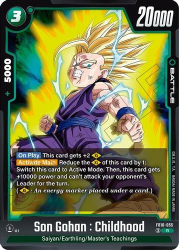 [FB10-055](R) Son Gohan : Childhood (Foil)