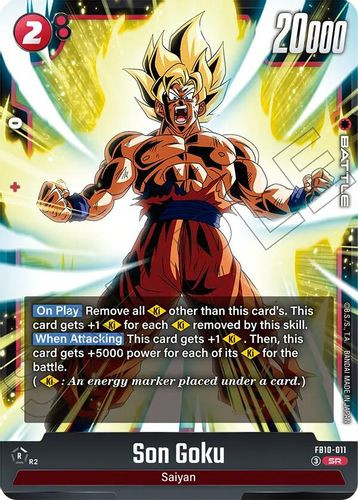 [FB10-011](SR) Son Goku (Foil)