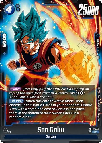 [FB10-032](SR) Son Goku (Foil)