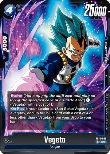 [FB10-039](SR) Vegeta (Foil)