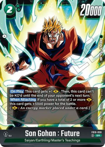[FB10-059](SR) Son Gohan : Future {Foil}