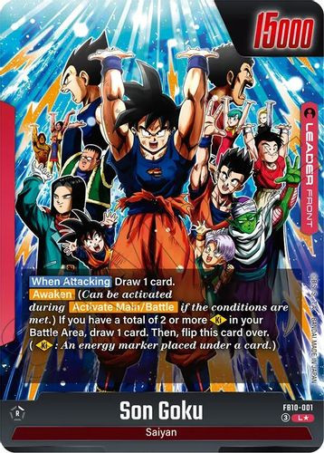 [FB10-001](L) Son Goku // Son Goku {1 Star Alt Art} {Foil}