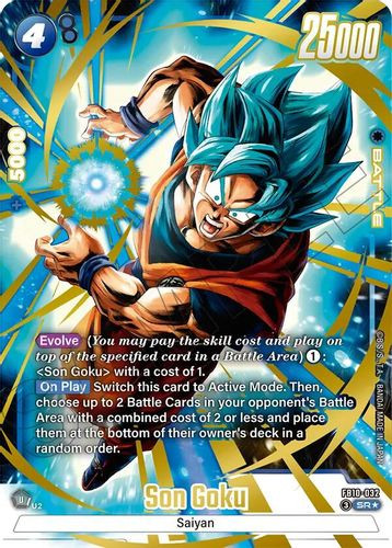 [FB10-032](SR) Son Goku {1 Star Alt Art} {Foil}