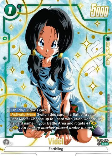 [FB10-064](SR) Videl (1 Star Alt Art) (Foil)