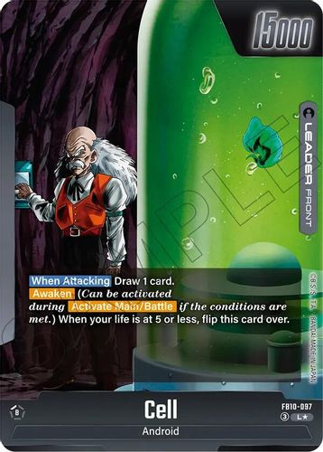 [FB10-097](L) Cell (1 Star Alt Art) (Foil)