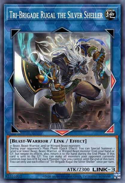 MP21-EN197 Tri-Brigade Rugal the Silver Sheller (Super Rare) <1st>