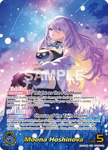 [hBP06-006](OUR) Moona Hoshinova {Foil}