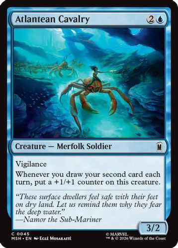 [MSH-0045](C) Atlantean Cavalry