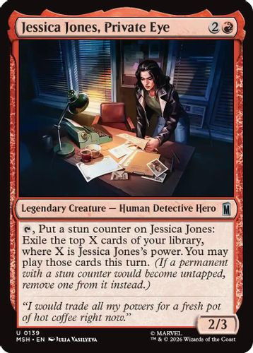 [MSH-0139](U) Jessica Jones, Private Eye