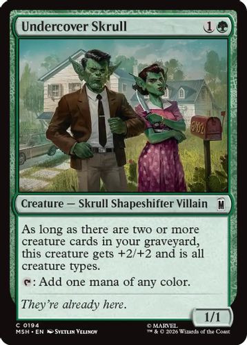 [MSH-0194](C) Undercover Skrull