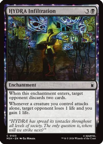 [MSH-0100](C) HYDRA Infiltration (Foil)