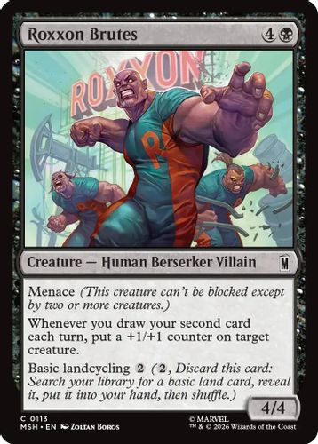[MSH-0113](C) Roxxon Brutes (Foil)