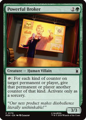 [MSH-0179](C) Powerful Broker (Foil)
