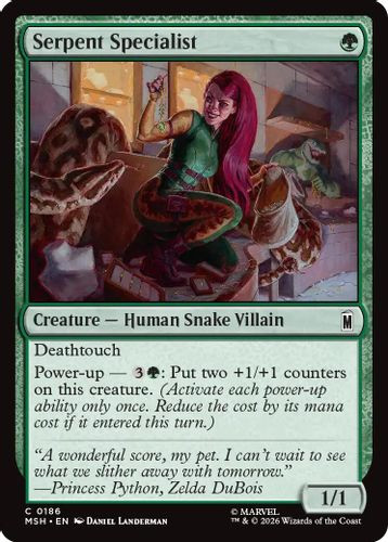 [MSH-0186](C) Serpent Specialist (Foil)