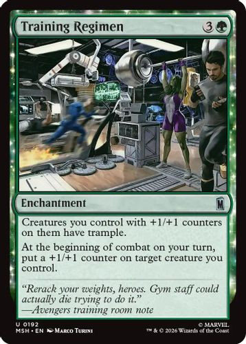 [MSH-0192](U) Training Regimen (Foil)