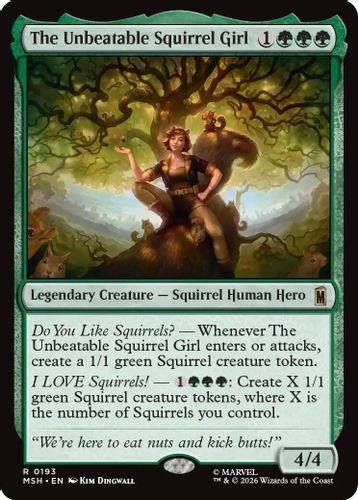[MSH-0193](R) The Unbeatable Squirrel Girl