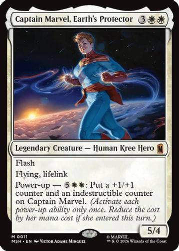 [MSH-0011](M) Captain Marvel, Earth's Protector