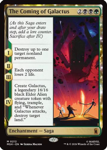 [MSH-0212](M) The Coming of Galactus (Foil)
