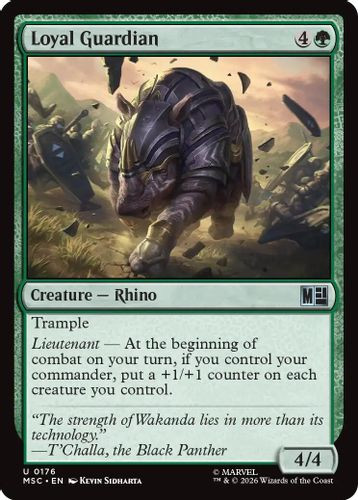[MSC-0176](U) Loyal Guardian