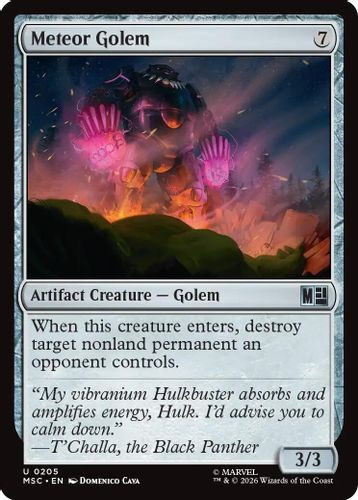 [MSC-0205](U) Meteor Golem