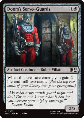 [MSC-0535](C) Doom's Servo-Guards