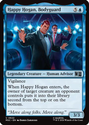 [MSC-0622](U) Happy Hogan, Bodyguard