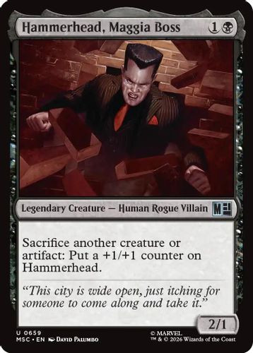 [MSC-0659](U) Hammerhead, Maggia Boss