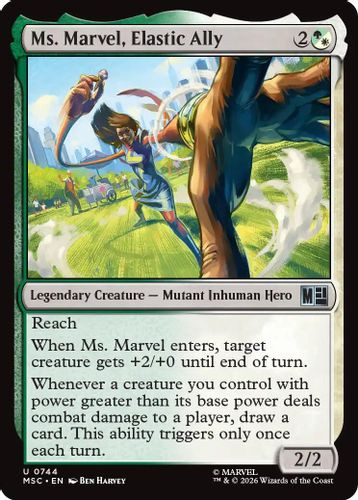[MSC-0744](U) Ms. Marvel, Elastic Ally