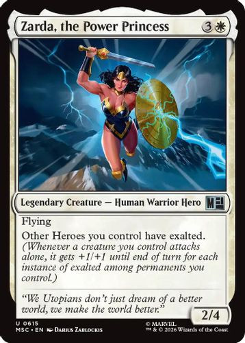 [MSC-0615](U) Zarda, the Power Princess (Foil)