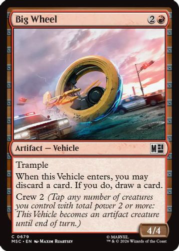 [MSC-0679](C) Big Wheel (Foil)