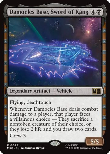 [MSC-0042](R) Damocles Base, Sword of Kang