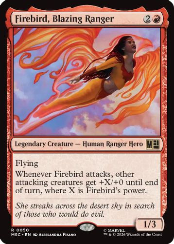 [MSC-0050](R) Firebird, Blazing Ranger