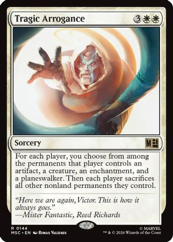 [MSC-0144](R) Tragic Arrogance