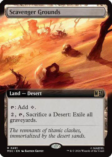 [MSC-0491](R) Scavenger Grounds (Extended Art)