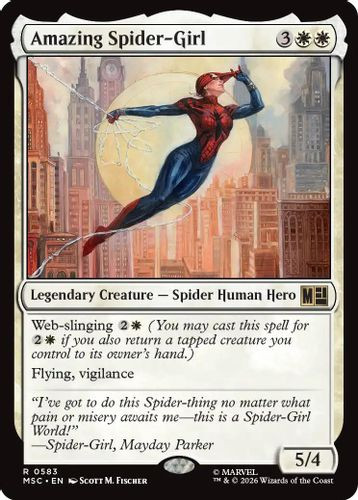 [MSC-0583](R) Amazing Spider-Girl